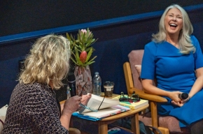 Tracey Spicer AM at SHWF 2023. Photo by Greg Jackson.