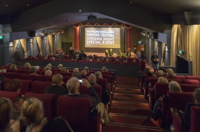 The crowd fills up at The Empire Cinema for the start of SHWF 2018. Photo by Greg Jackson.